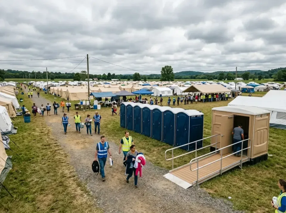 disaster-relief-camp-restrooms-010 — frequently asked questions, Dumpster & Portable Bathrooms Rental in Mint Hill, NC